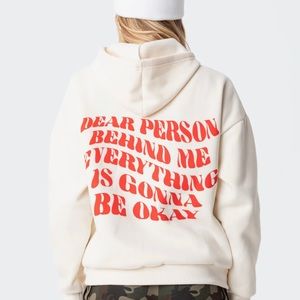 NEVER WORN WITH TAGS edikted hoodie